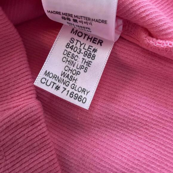 Mother Move It The Chin Ups Ribbed Tank Top Shirt Gothic Spellout Women's Small - Picture 6 of 6